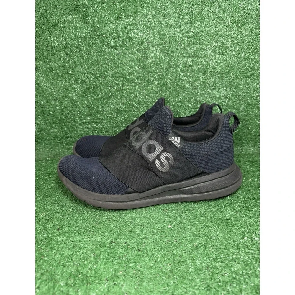 Adidas Mens‎ Size 12.5 Lite Racer Adapt 6.0 Black Running Shoes Comfort Sneakers